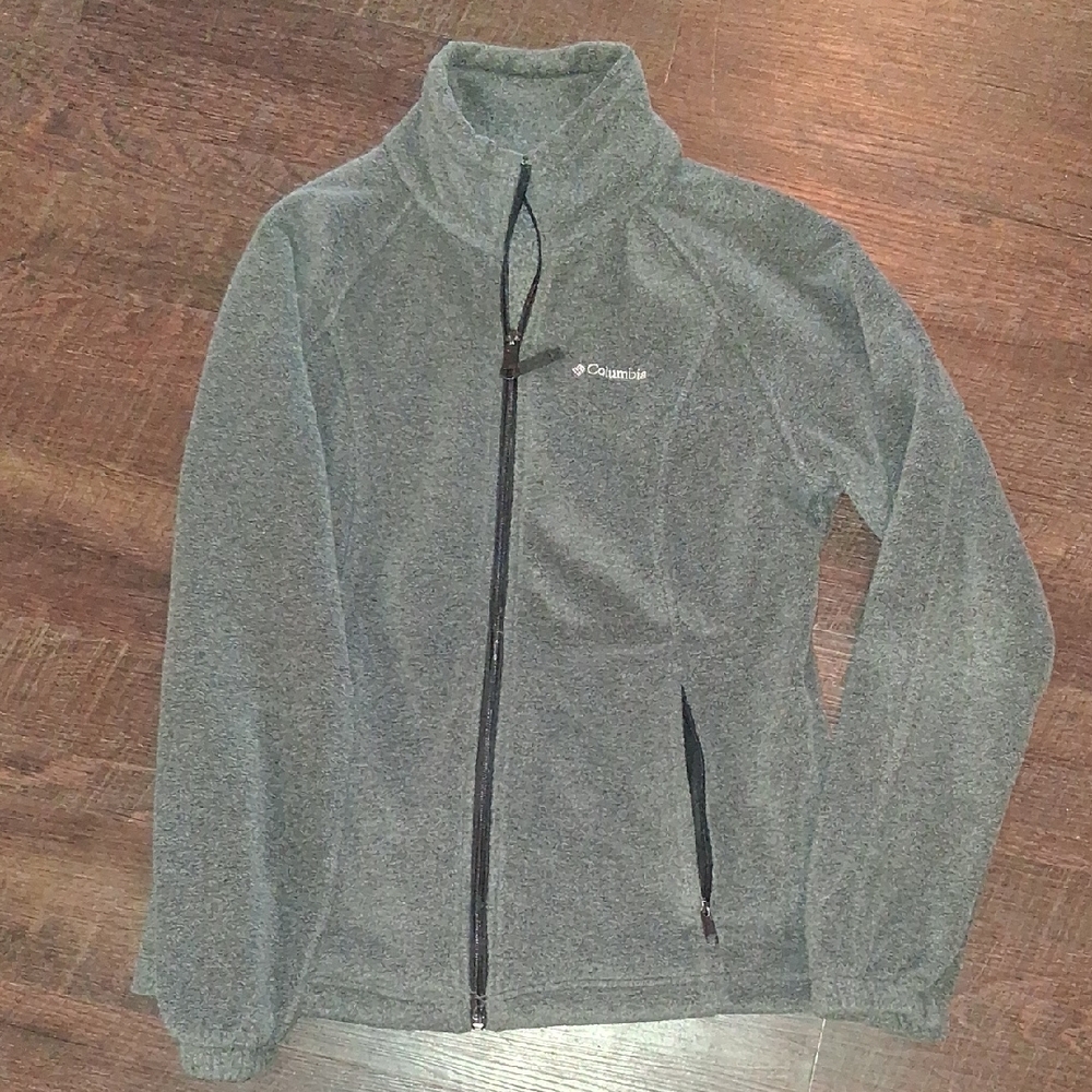 Columbia Men's Gray Fleece Jacket